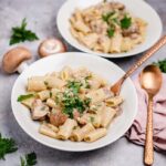 Champignon Creme Pasta (25 Minuten) vegan