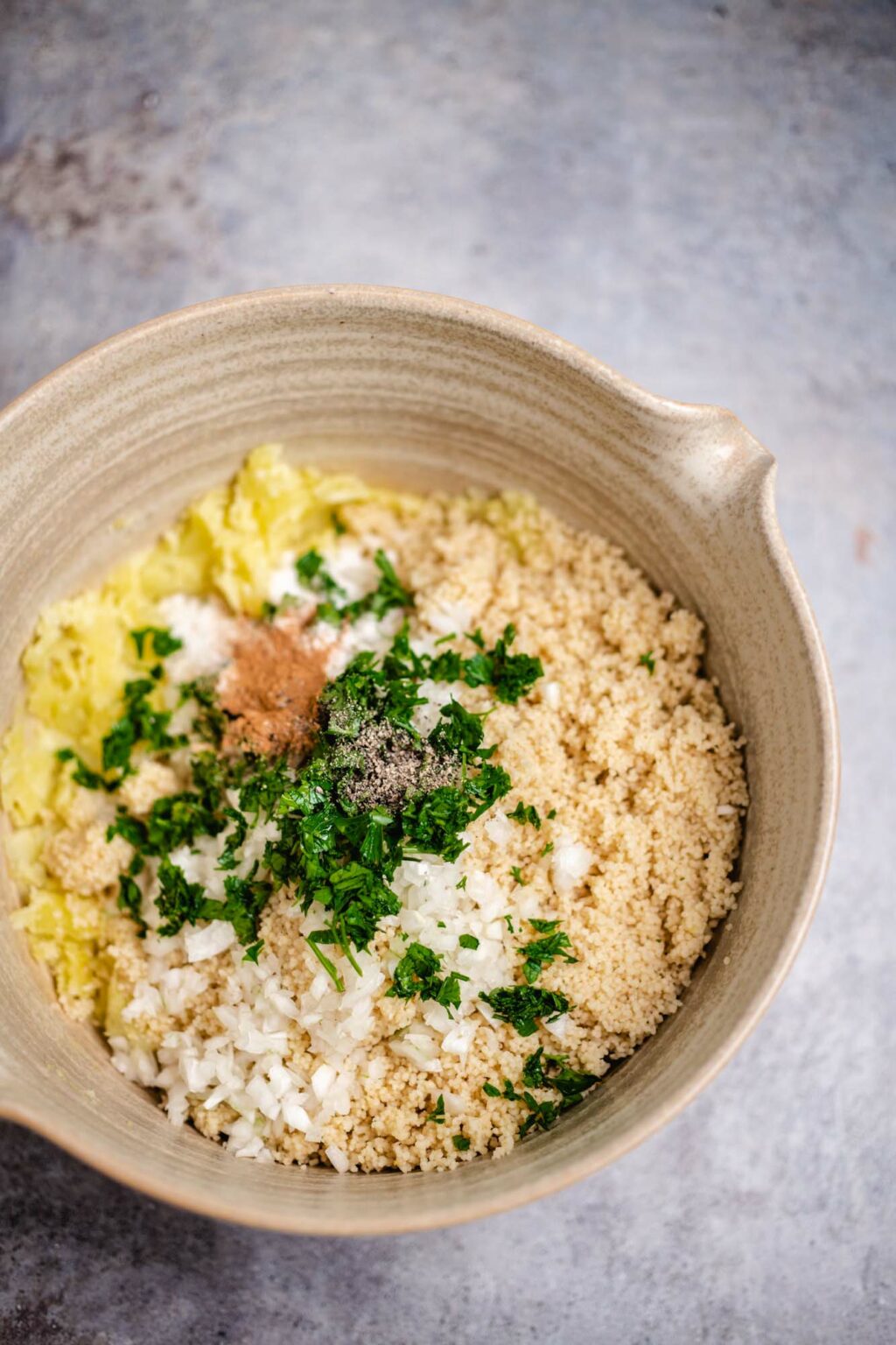 Kartoffel Kibbeh (vegan) — VEGANE VIBES