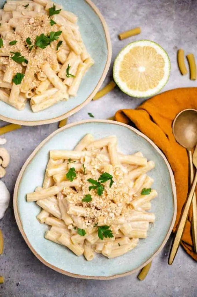 Pasta al Limone (30 Minuten) vegan 