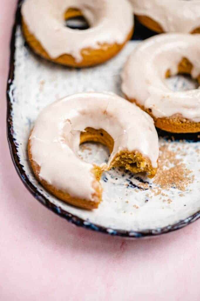 Kürbis Donuts (30 Minuten) vegan