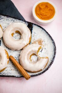 Kürbis Donuts (30 Minuten) vegan