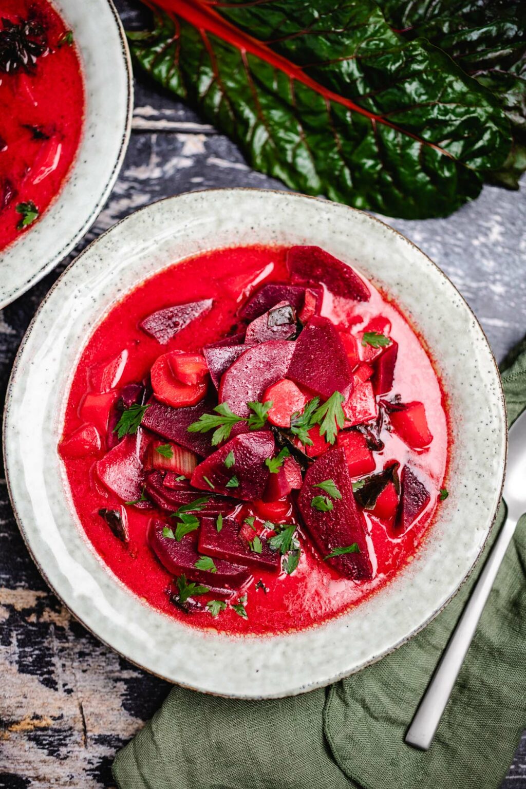 Polnische Rote-Beete Suppe (Botwinka) — VEGANE VIBES