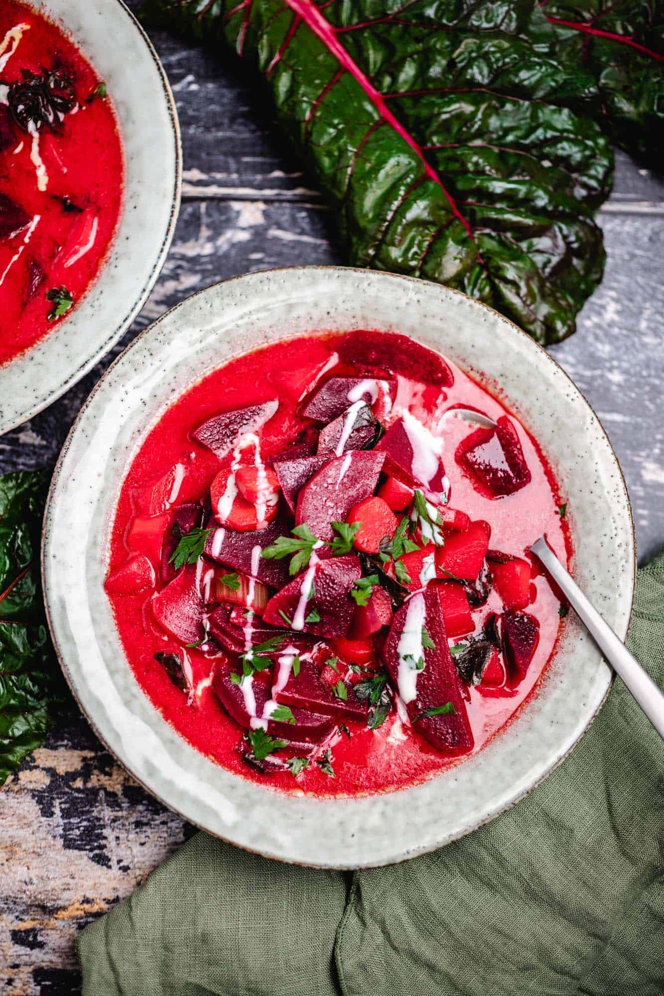 Polnische Rote-Beete Suppe (Botwinka) — VEGANE VIBES