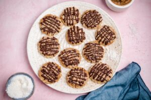 Samoa Cookies (30 Minuten) vegan Rezept