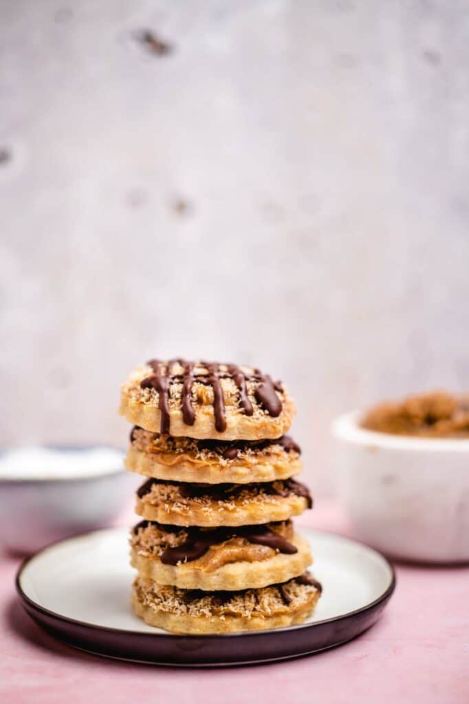 Samoa Cookies (30 Minuten) vegan Rezept