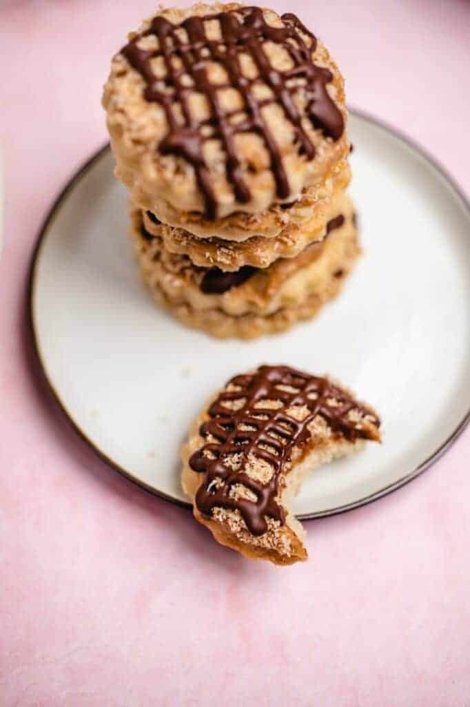 Samoa Cookies (30 Minuten) vegan Rezept