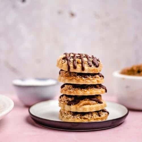 Samoa Cookies (30 Minuten) vegan Rezept