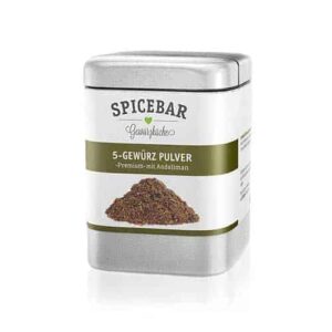 Spicebar 5 Gewürz Pulver "premium", traditionelles chinesiches Gewürz, mit Andalimanpfeffer (1x80g)