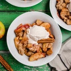 Apple Crisp (vegan & glutenfrei) Rezept