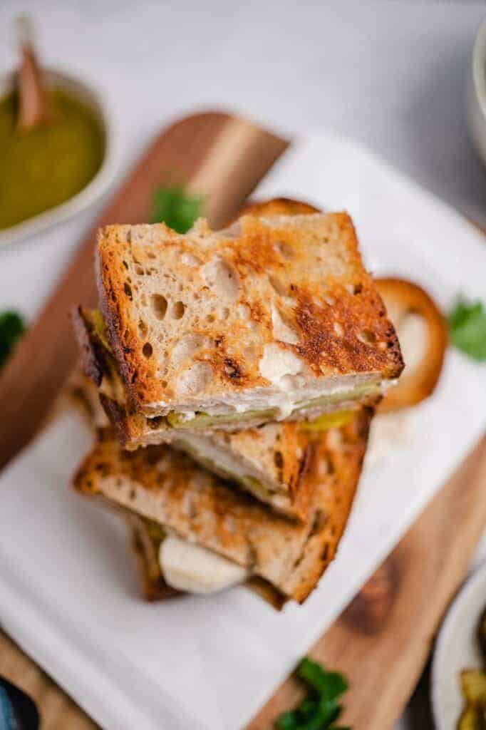 veganer Grilled Bombay Sandwich