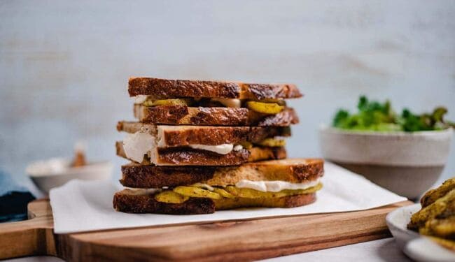 veganer Grilled Bombay Sandwich
