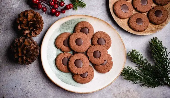 vegane Schoko Engelsaugen Rezept