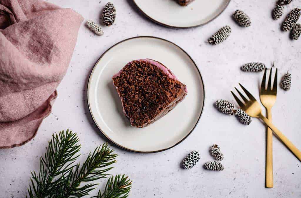 Veganer Rotweinkuchen
