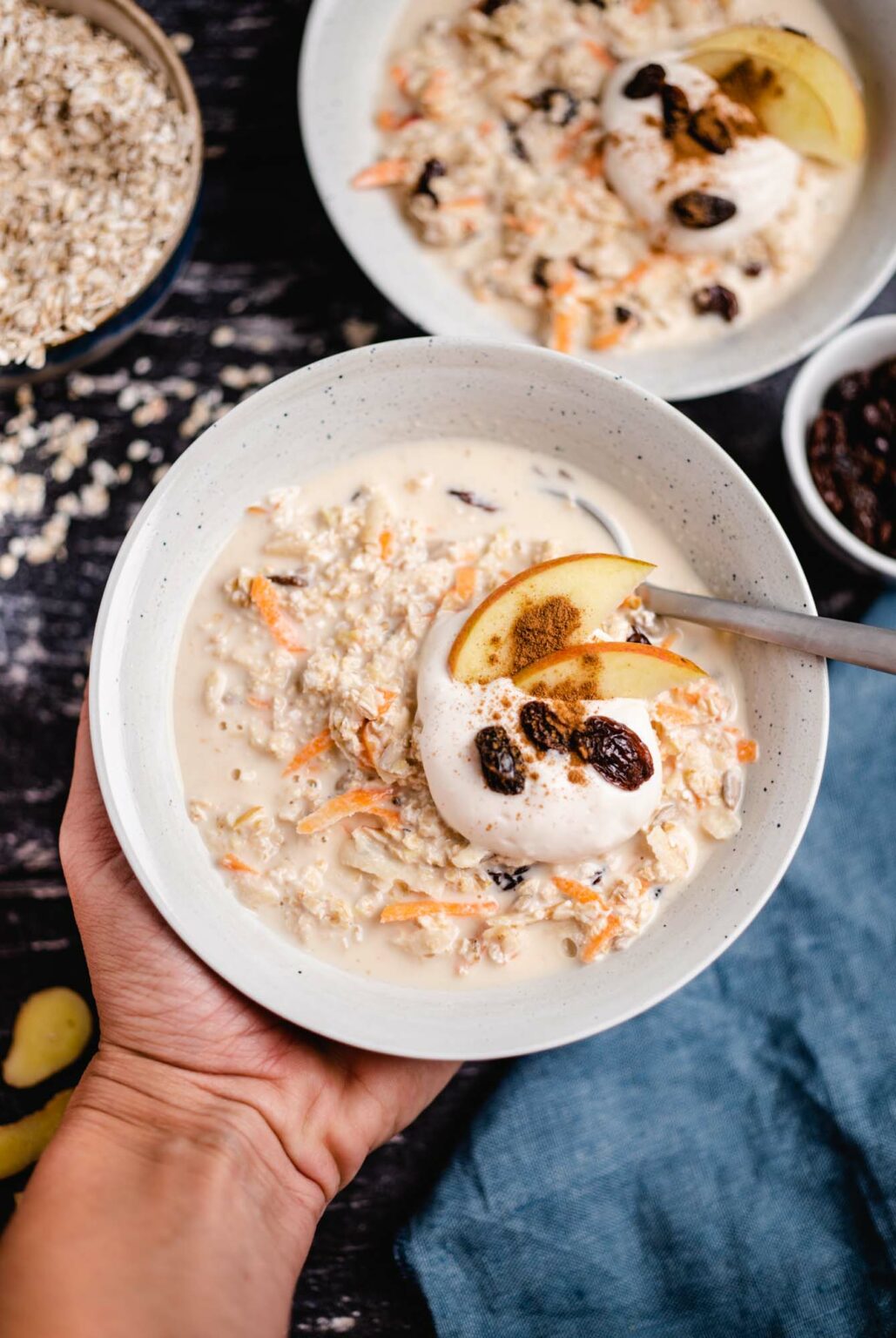 Veganes Bircher Müsli Rezept (10 Minuten) — VEGANE VIBES