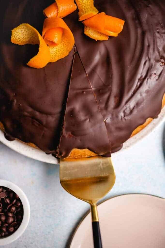 Schoko Orangen Kuchen (vegan) Rezept