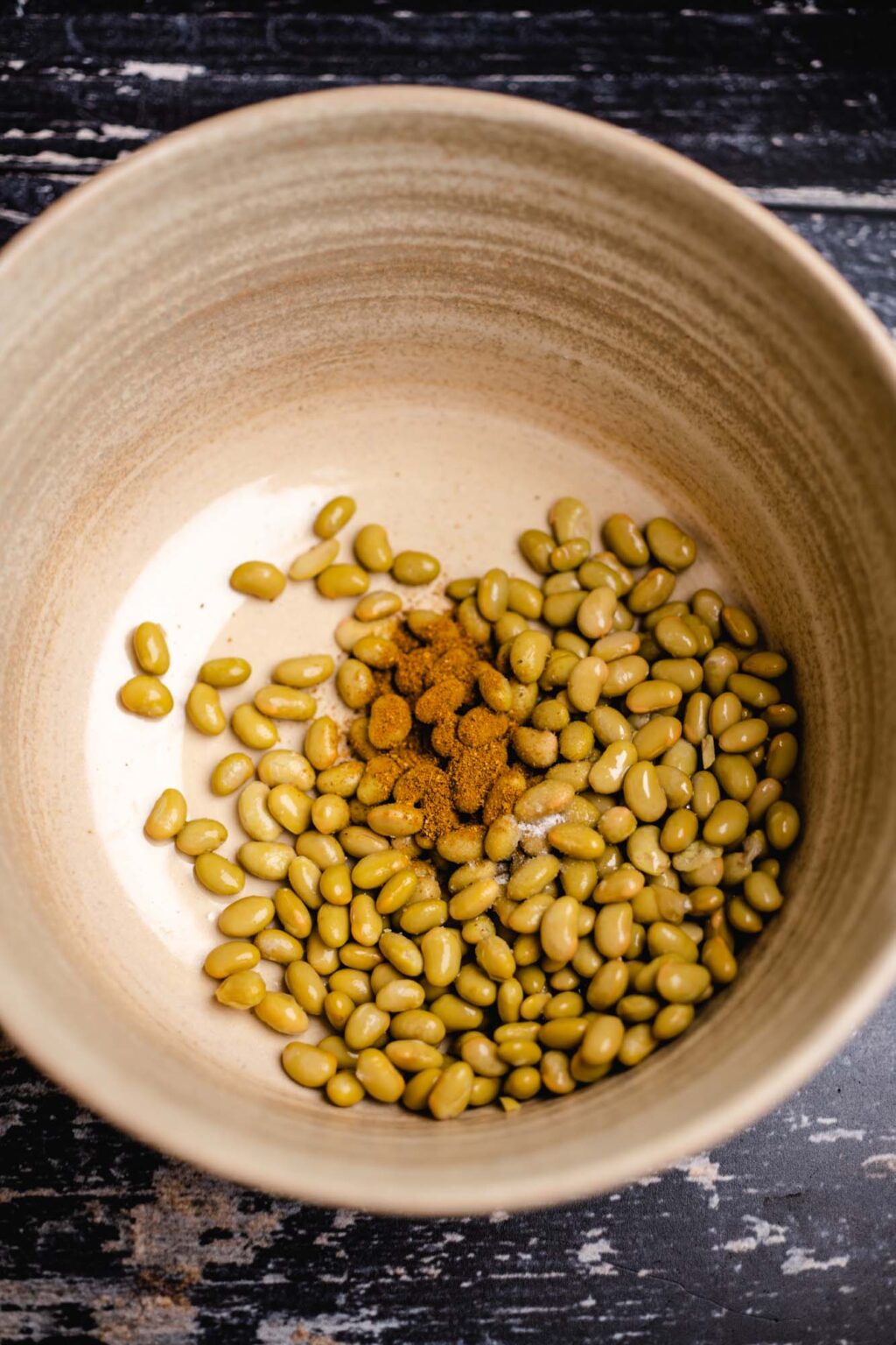 Geröstete Sojabohnen (Edamame) (4Zutaten) — VEGANE VIBES
