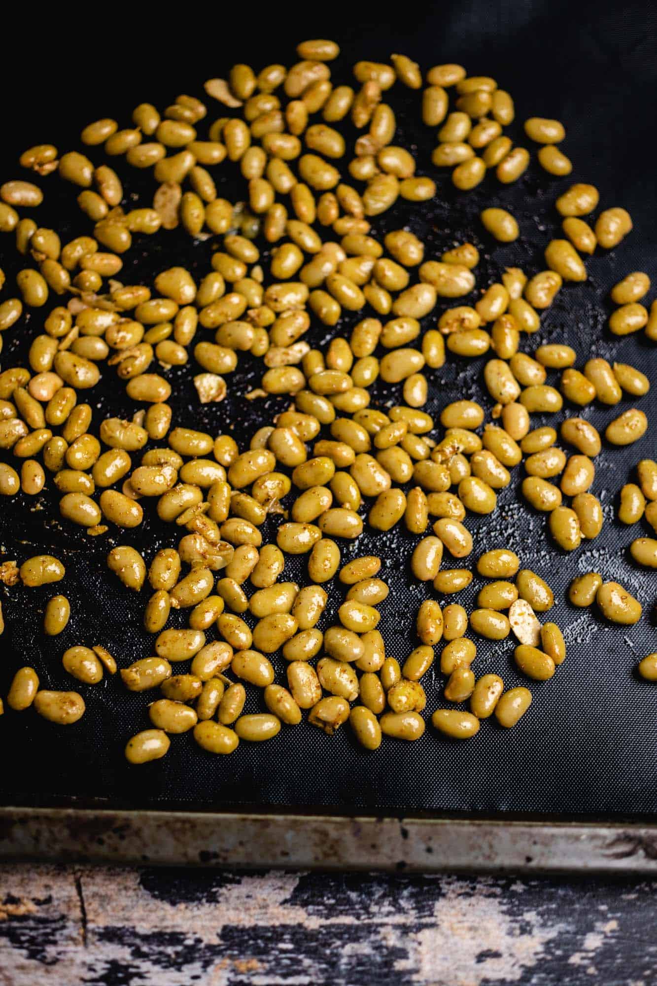 Geröstete Sojabohnen (Edamame) (4Zutaten) — VEGANE VIBES