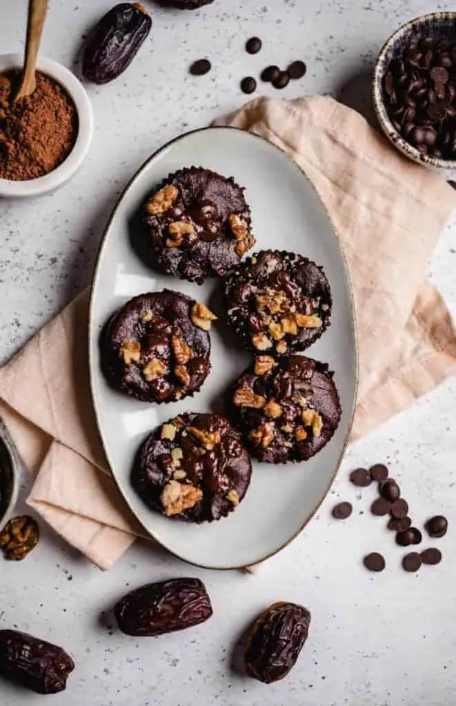 Gesunde Dattel Muffins (vegan) — VEGANE VIBES