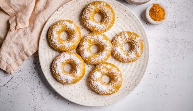 Golden Milk Donuts