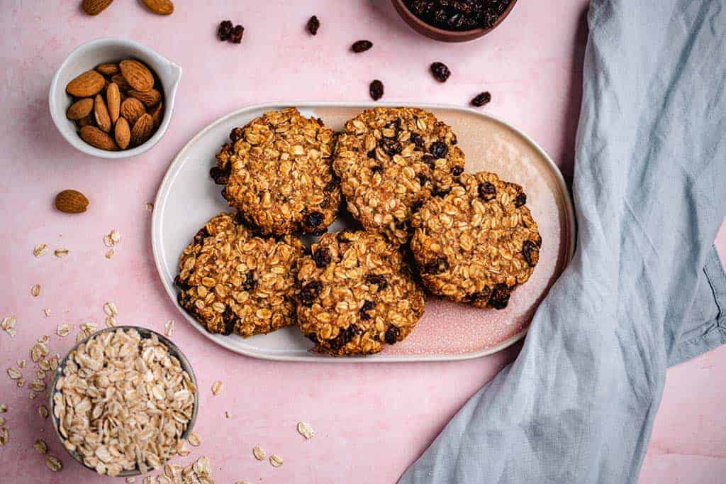 Gesunde Frühstücks-Cookies (Vegan)
