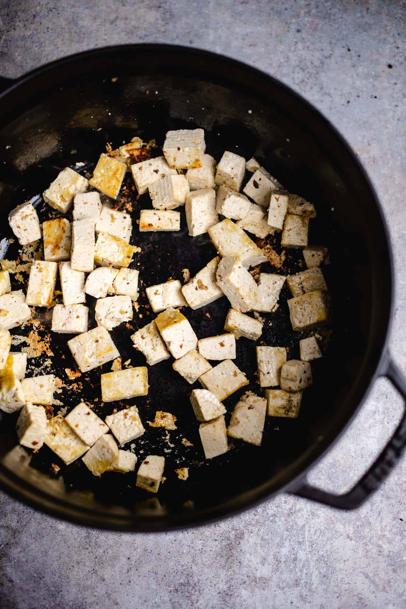Indische Pfanne mit Paprika und Tofu — VEGANE VIBES