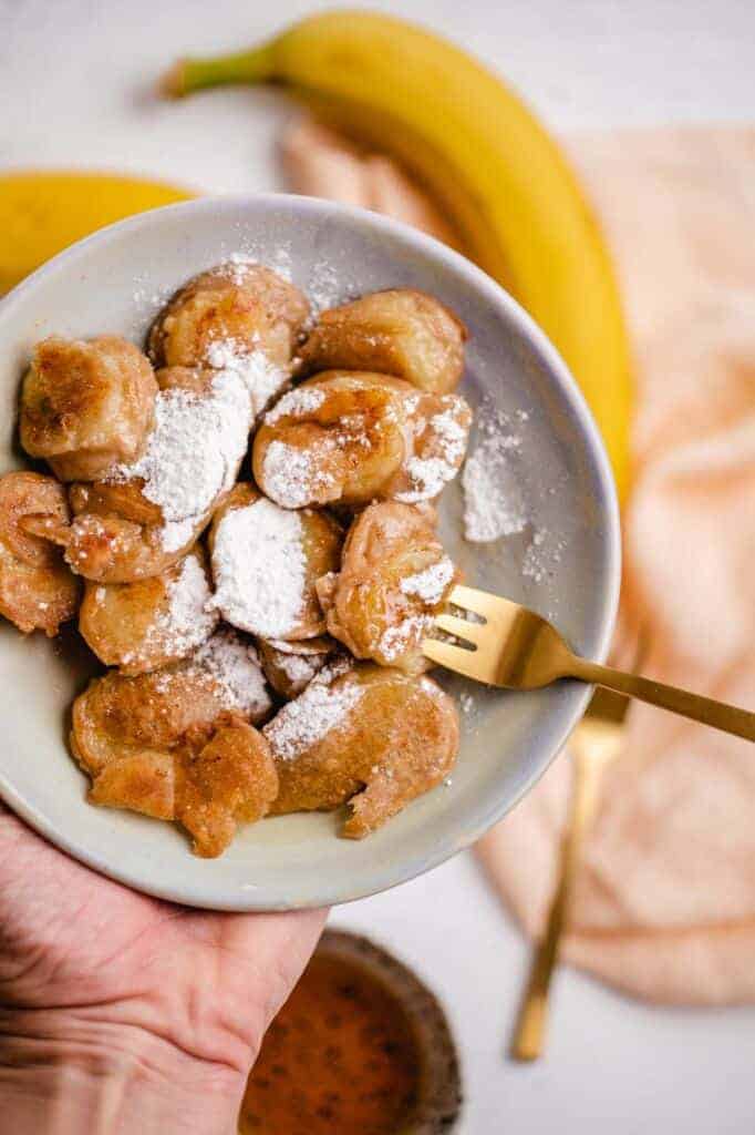 Mini Bananen Pancakes (vegan)