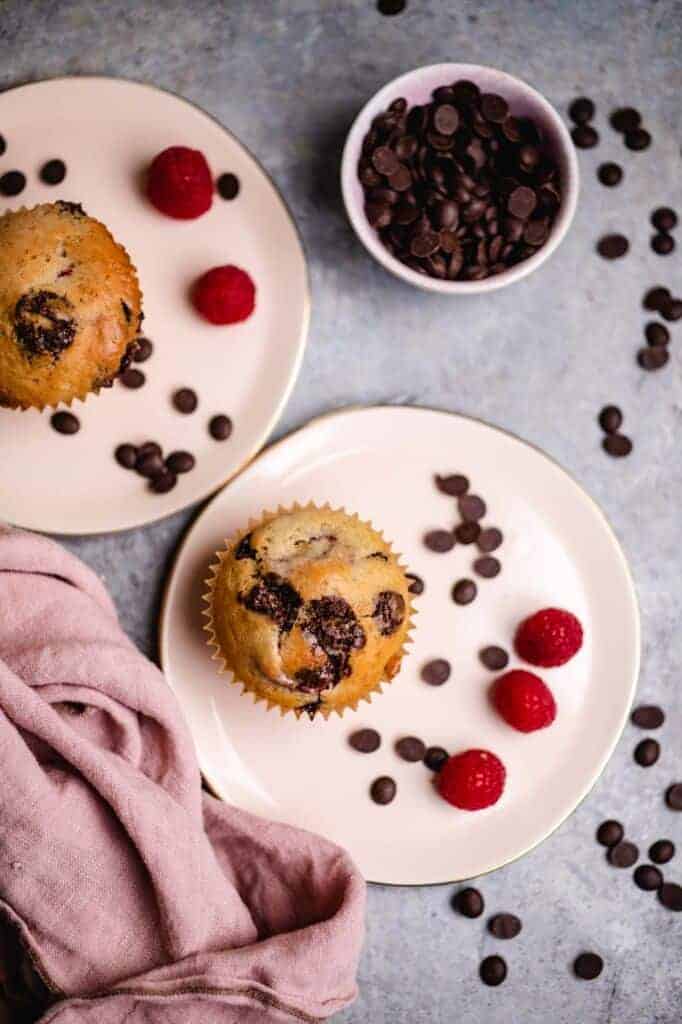 Vegane Schoko Himbeer Muffins (45 Min) — VEGANE VIBES