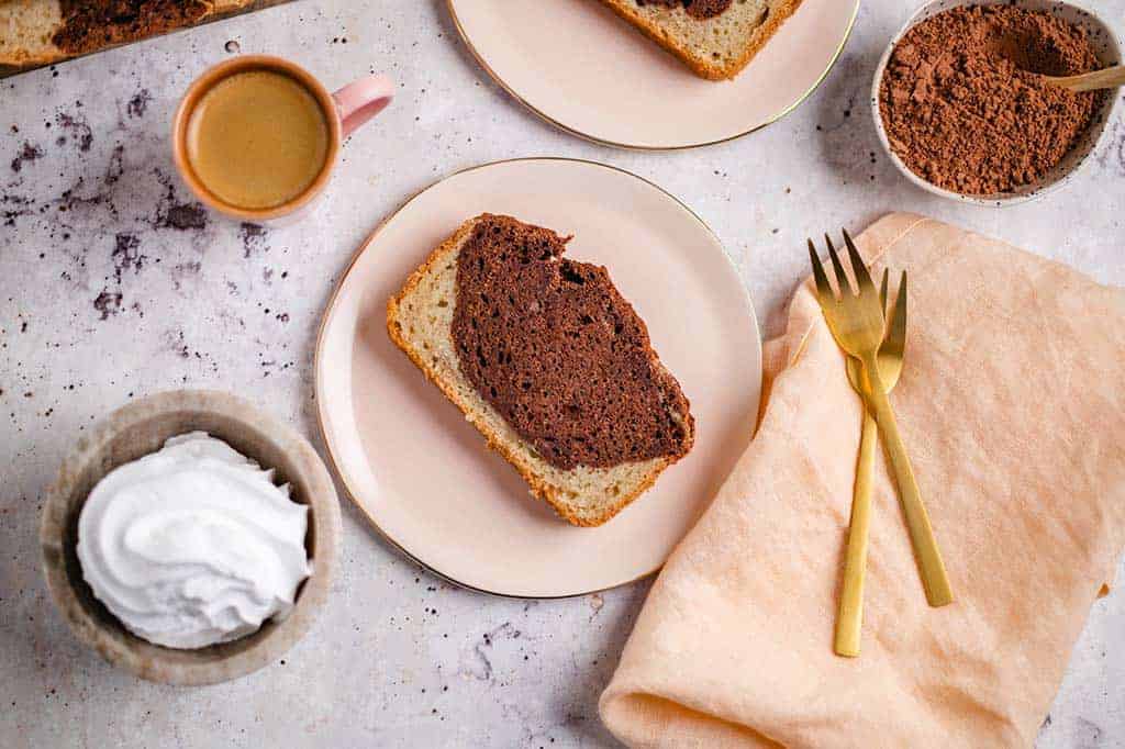 veganer Marmorkuchen glutenfrei Rezept