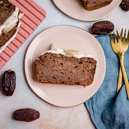 veganes Bananenbrot (zuckerfrei)