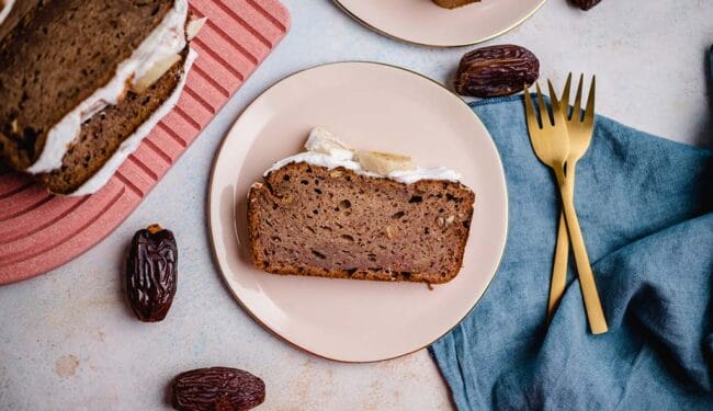 veganes Bananenbrot (zuckerfrei)