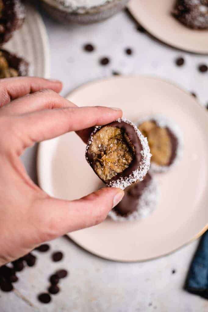 vegane Schoko-Kokos Feigen (3 Zutaten)