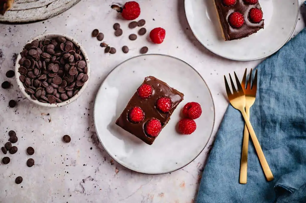 Veganes Himbeer Schoko Shortbread — VEGANE VIBES