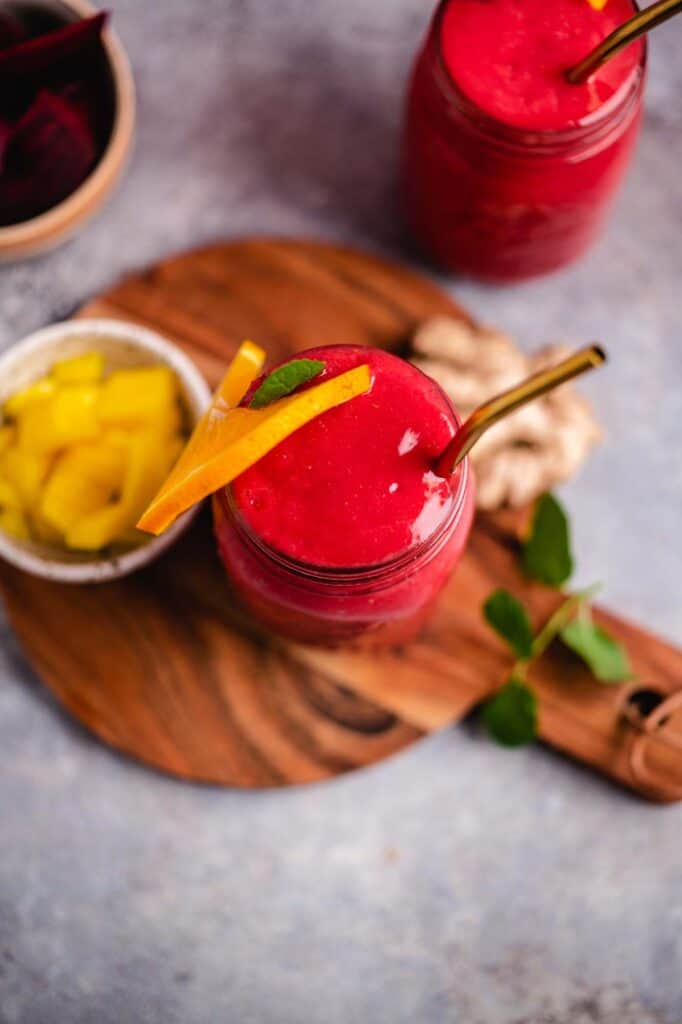 Rote Bete Detox Smoothie Rezept