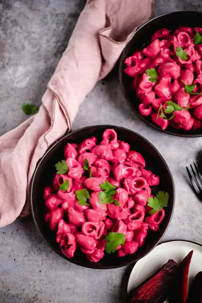 Rote Bete Pasta (vegan) Rezept