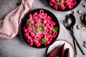 Rote Bete Pasta (vegan) Rezept