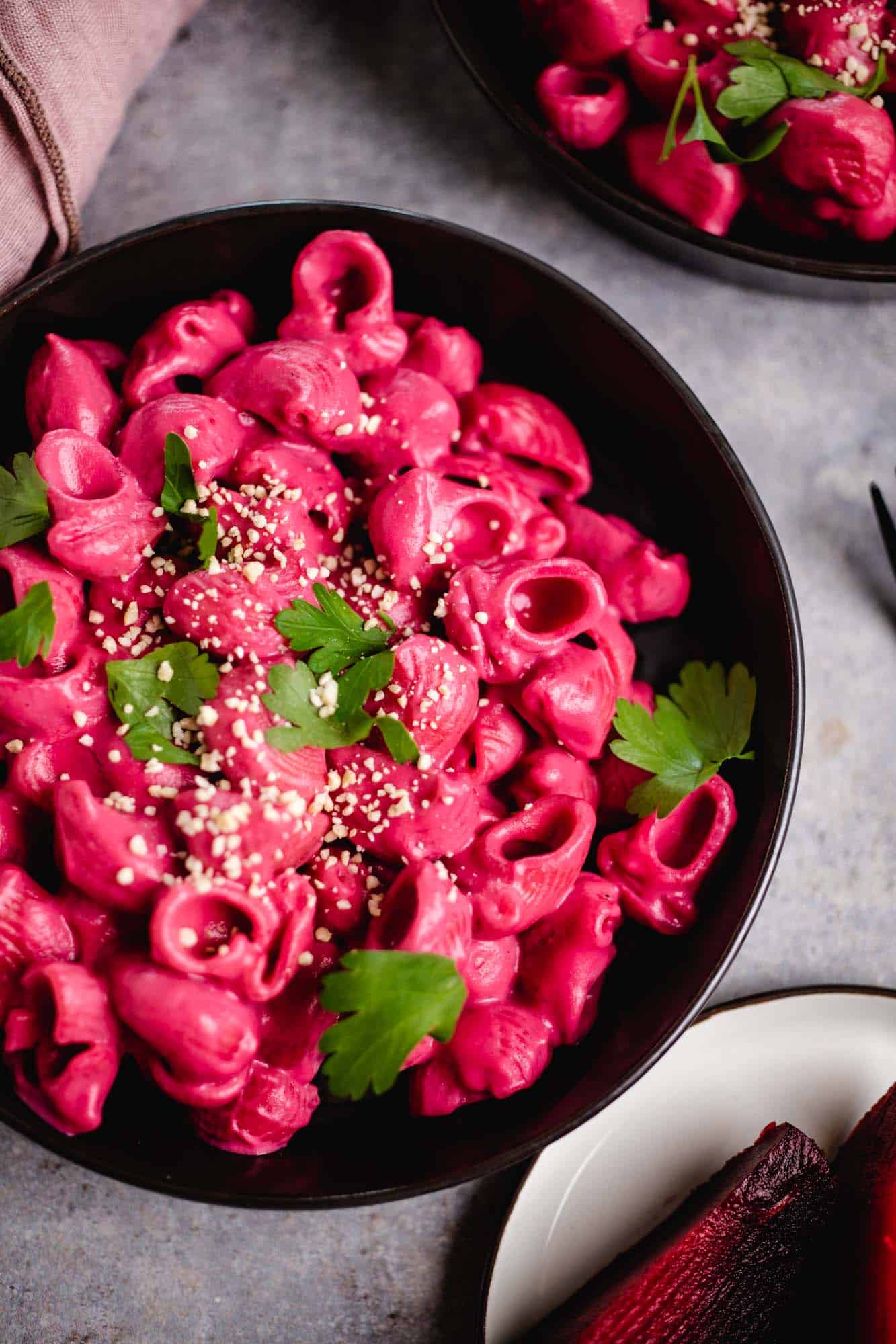 Rote Bete Pasta Vegan