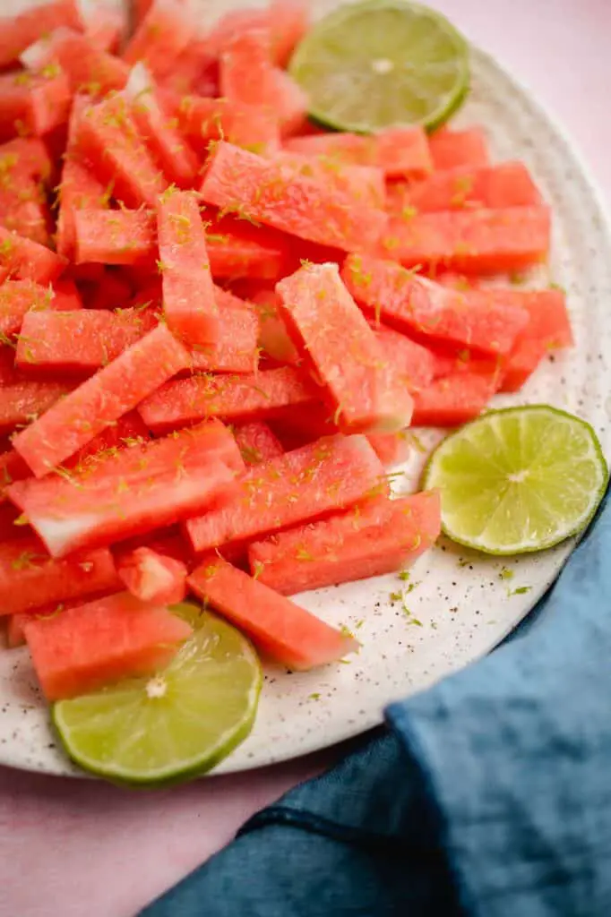 Vegane Wassermelonen Pommes