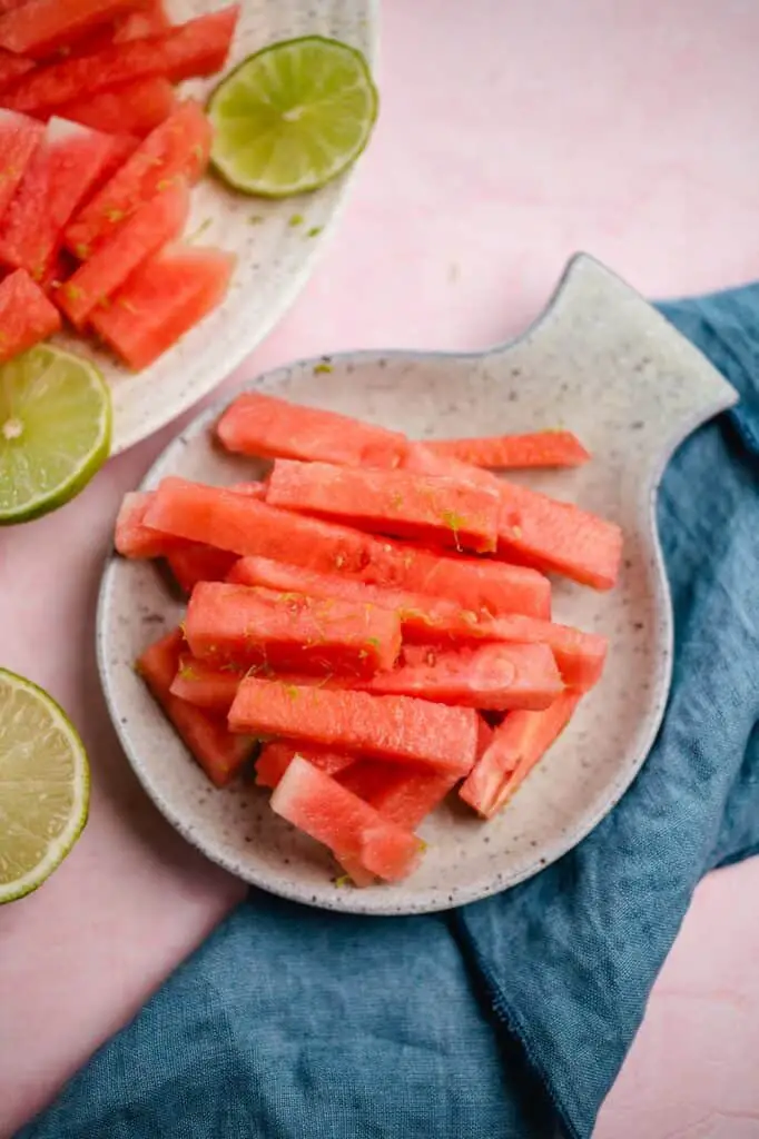 Vegane Wassermelonen Pommes