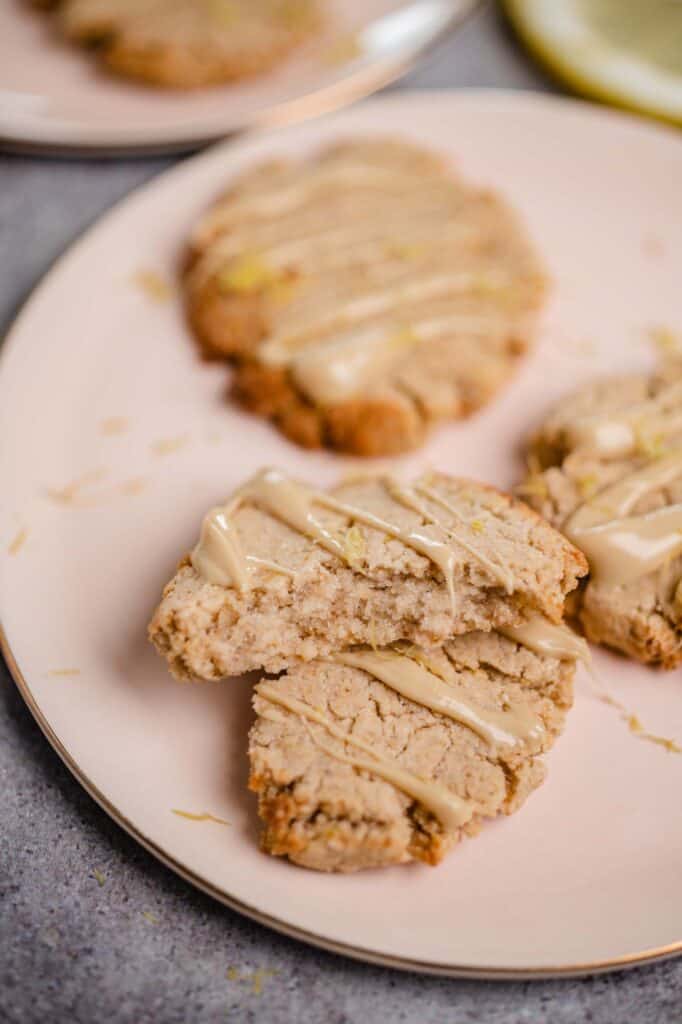 Vegane Zitronenkekse (glutenfrei & ölfrei)