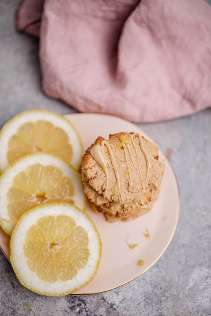 Vegane Zitronenkekse (glutenfrei & ölfrei)