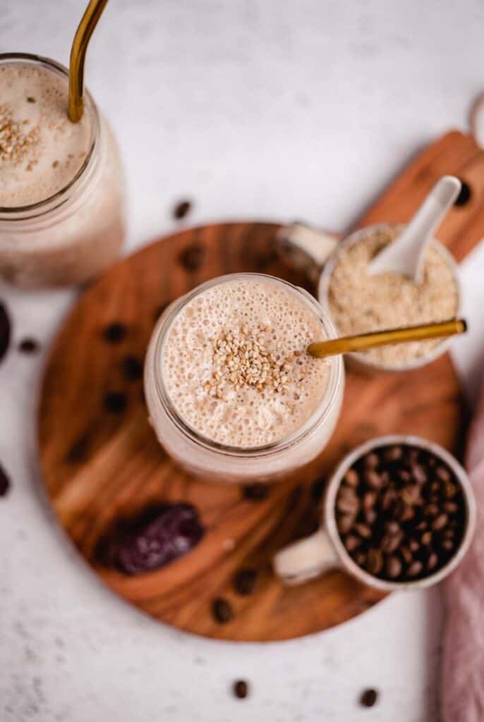 Tahini Coffee Shake (vegan) Rezept