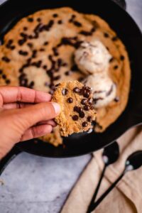 Veganer Pfannencookie (glutenfrei) Rezept