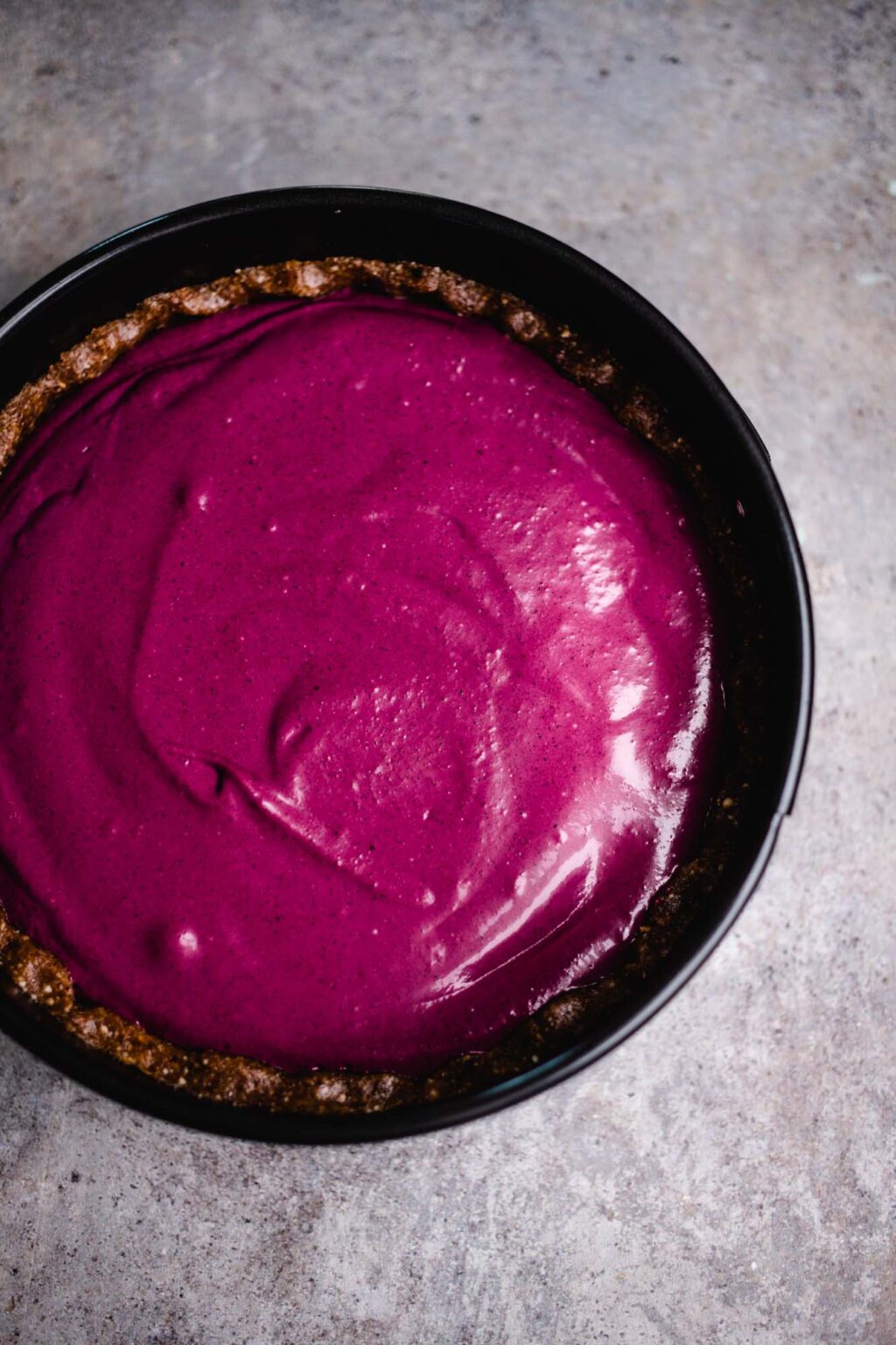 Veganer Heidelbeer Cheesecake (roh) — VEGANE VIBES
