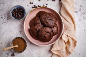 Vegane Brownie Cookies (glutenfrei) Rezept
