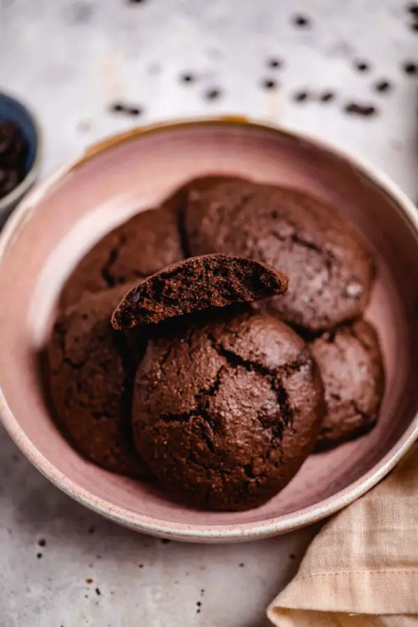 Vegane Brownie Cookies (25 Min) glutenfrei — VEGANE VIBES