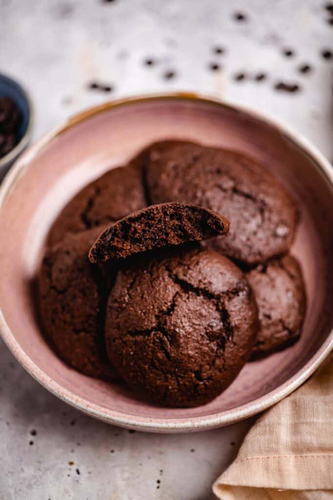 Vegan Brownie Cookies (gluten free) recipe