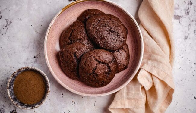 Vegane Brownie Cookies (glutenfrei) Rezept