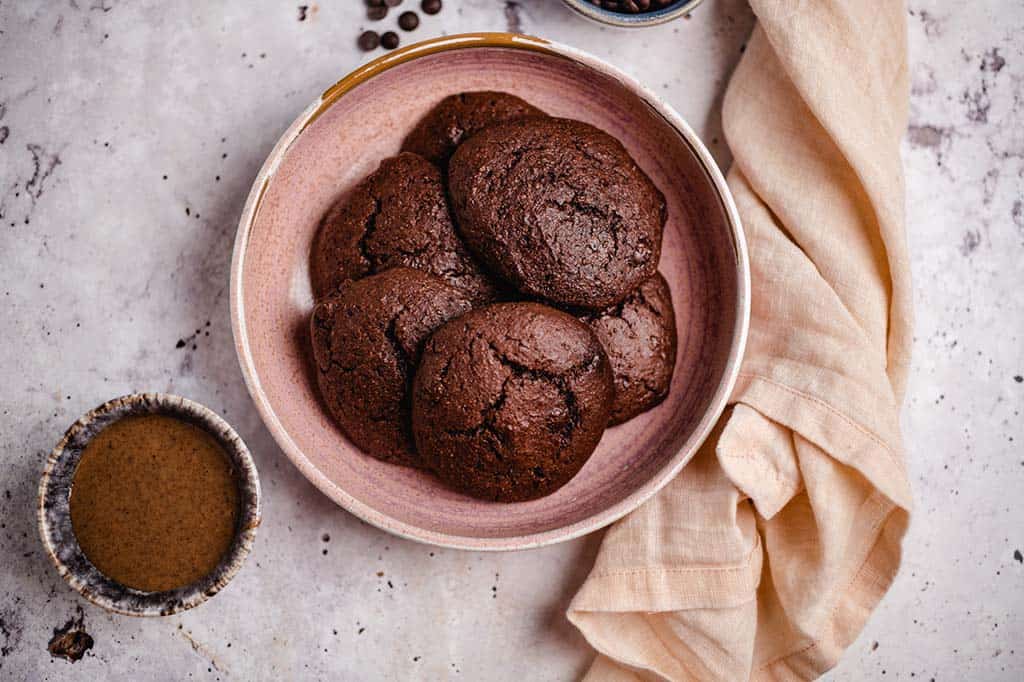 Vegane Brownie Cookies (glutenfrei) Rezept