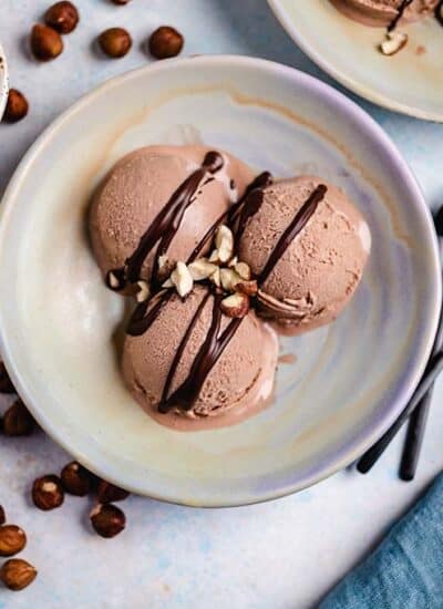 Veganes Nutella-Eis selber machen