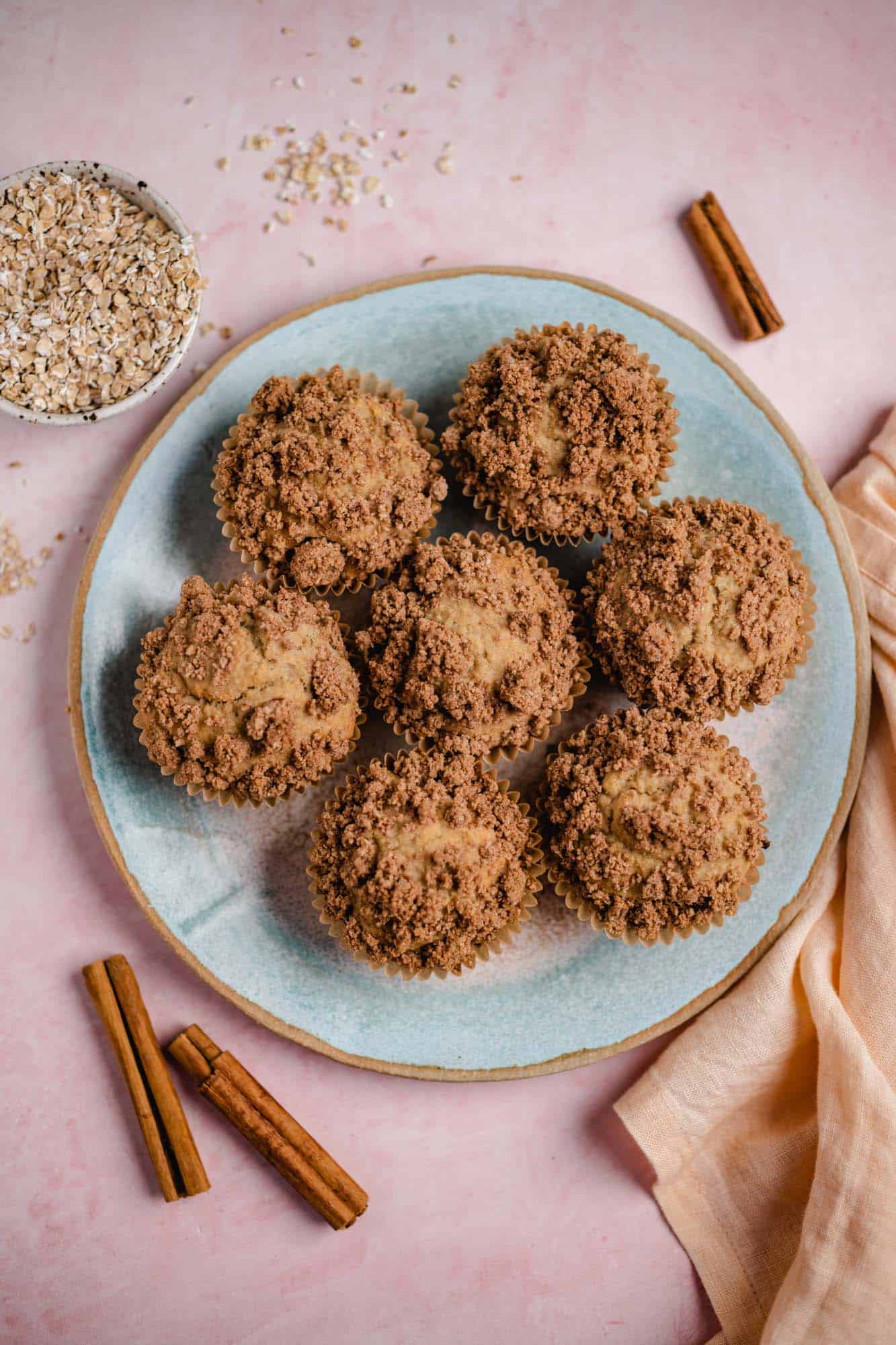 Vegane Zimt Crumble Muffins (45 Minuten) — VEGANE VIBES